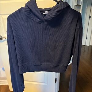 NWOT garage oversized cropped hoodie